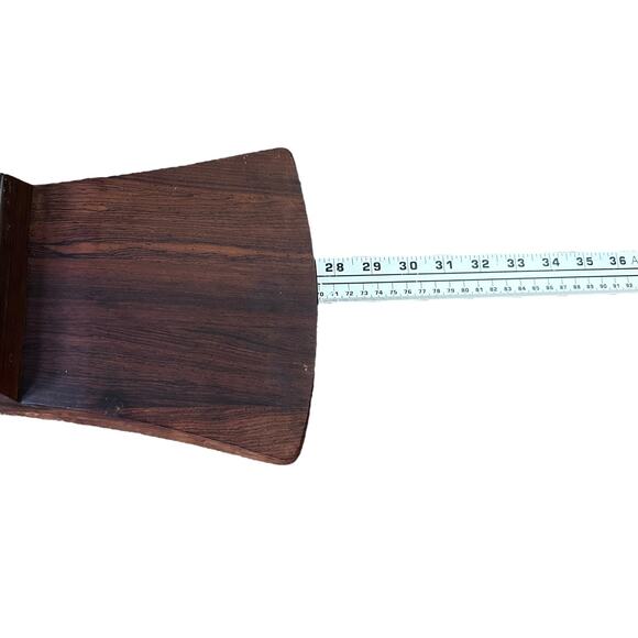 Vintage MCM Dansk Jens Quistgaard Rare Woods Rosewood Bowtie Palisander Tray 60s - Picture 10 of 12